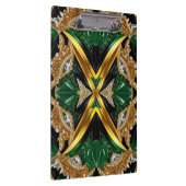 Patriotische Zwischenablage mit jamaikanischen Far Klemmbrett (Rechts)