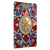 Patriotische Zwischenablage mit kolumbianischen Fa Klemmbrett (Rechts)