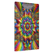 Patriotische Zwischenablage mit LGBTQ-Farben Klemmbrett (Rechts)