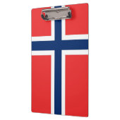 Patriotische Zwischenablage mit norwegischer Flagg Klemmbrett (Links)