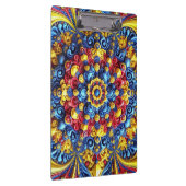 Patriotische Zwischenablage mit rumänischen Farben Klemmbrett (Rechts)