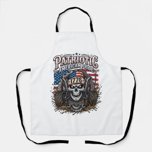 Patriotischer 1776 Geländewagen-Schädel-Monstertru Schürze