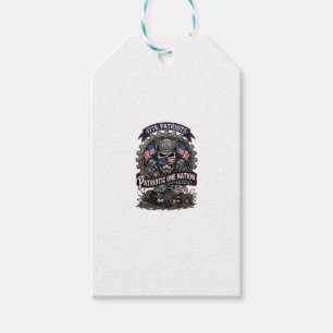 Patriotischer 1776 Geländewagen-Totenkopf-Monstert Geschenkanhänger
