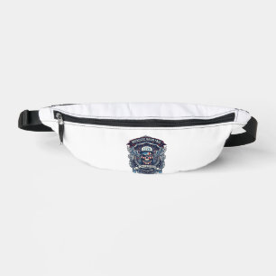Patriotischer 1776 Off Road Schädel Monster Truck Bauchtasche