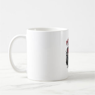 Patriotischer 1776 Off Road Schädel Monster Truck Kaffeetasse