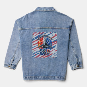 Patriotischer 250. Geburtstag am 4. Juli Jeansjacke