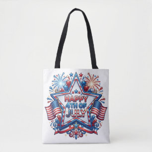 Patriotischer 250. Geburtstag am 4. Juli Tasche