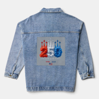 Patriotischer 250. Geburtstag Jeansjacke