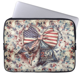 Patriotischer 250. Geburtstag Laptopschutzhülle
