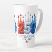 Patriotischer 250. Geburtstag Milchtasse (Rechte Ecke)