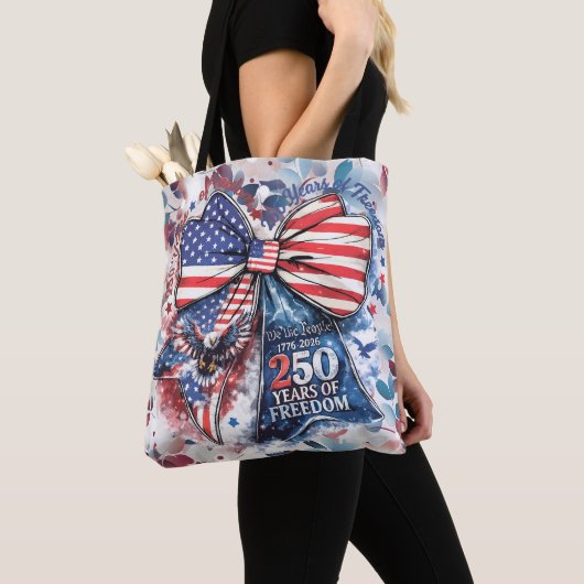 Patriotischer 250. Geburtstag Tasche (Von Nahem)