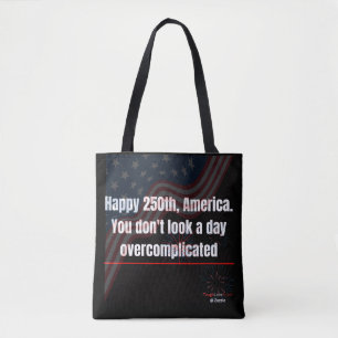 Patriotischer 250. lustiger überkomplizierter lTot Tasche