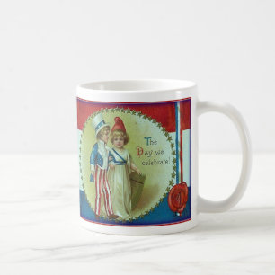 Patriotischer 4. Juli Getränkebecher Kaffeetasse