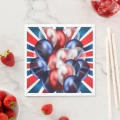 Patriotischer 4. Juli Luncheon Serviette (Beispiel)