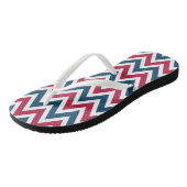 Patriotischer 4. Juli Sommer Flip Flops Sandalen (Schrägansicht)