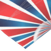 Patriotischer 4. Juli Tischdecke (Schrägansicht)