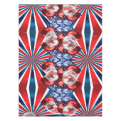 Patriotischer 4. Juli Tischdecke (Vorderseite)