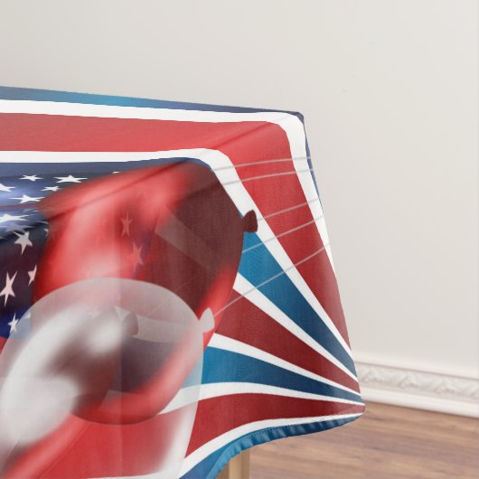 Patriotischer 4. Juli Tischdecke (Beispiel)