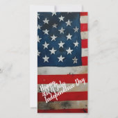 Patriotischer 4. Juli Unabhängigkeitstag Kunst (Vorderseite)