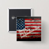 Patriotischer 4. Juli Unabhängigkeitstag Kunst Button (Vorne & Hinten)
