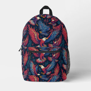 Patriotischer Adler 1 Bedruckter Rucksack
