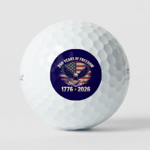 Patriotischer Adler 250 Jahre Freiheit Golfball