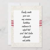 Patriotischer Adler Einladung (Rückseite)