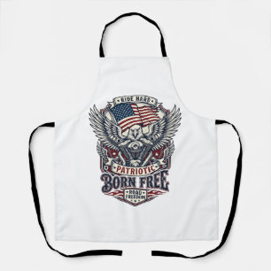 Patriotischer Adler Motorrad Freiheit Patriot Schürze