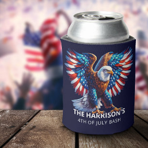 Patriotischer Adler USA 4. Juli Dosenkühler