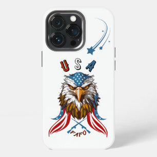 Patriotischer Adler USA FAFO iPhone 13 Pro Hülle