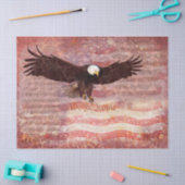 Patriotischer Adler Wir Menschen entmutigen Seidenpapier (Basteln)