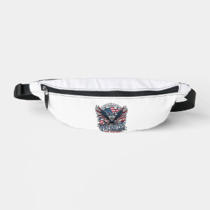 Patriotischer Adler Wolf Hybrid Tier Hybrid Patrio Bauchtasche