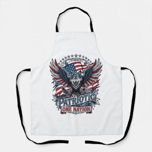 Patriotischer Adler Wolf Hybrid Tier Hybrid Patrio Schürze