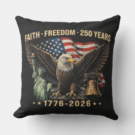 Patriotischer Adler zum 250. Jubiläum Kissen