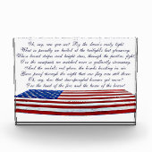 Patriotischer Akrylblock Fotoblock (Vorderseite)