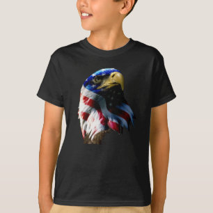 Patriotischer Amerikaner Eagle T-Shirt