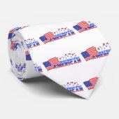 Patriotischer Amerikaner Krawatte (Gerollt)