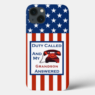 [Patriotischer Amerikaner] Militärischer Veteran-D Case-Mate iPhone Hülle