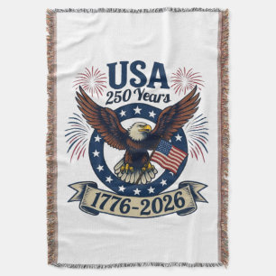 Patriotischer Amerikanischer Adler 250 Jahre 1776- Decke