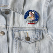Patriotischer Amerikanischer Adler Button (Beispiel)