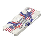 Patriotischer amerikanischer Adler Case-Mate iPhone Hülle (unten)