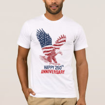 Patriotischer Amerikanischer Adler Frohes 250-jähr