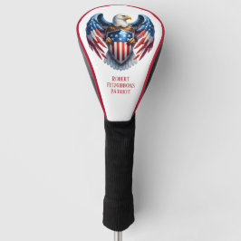 Patriotischer Amerikanischer Adler Golf Headcover