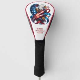Patriotischer Amerikanischer Adler Golf Headcover