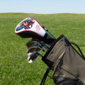 Patriotischer Amerikanischer Adler Golf Headcover (In SItu)