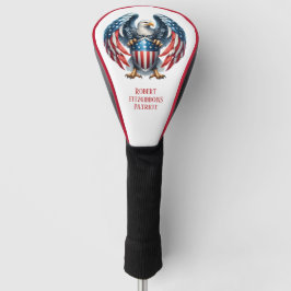 Patriotischer Amerikanischer Adler Golf Headcover