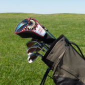 Patriotischer Amerikanischer Adler Golf Headcover (In SItu)