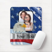 Patriotischer amerikanischer Adler Mousepad (Mit Mouse)