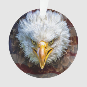 Patriotischer Amerikanischer Adler Ornament