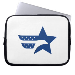 Patriotischer Amerikanischer Adler Stern Laptopschutzhülle